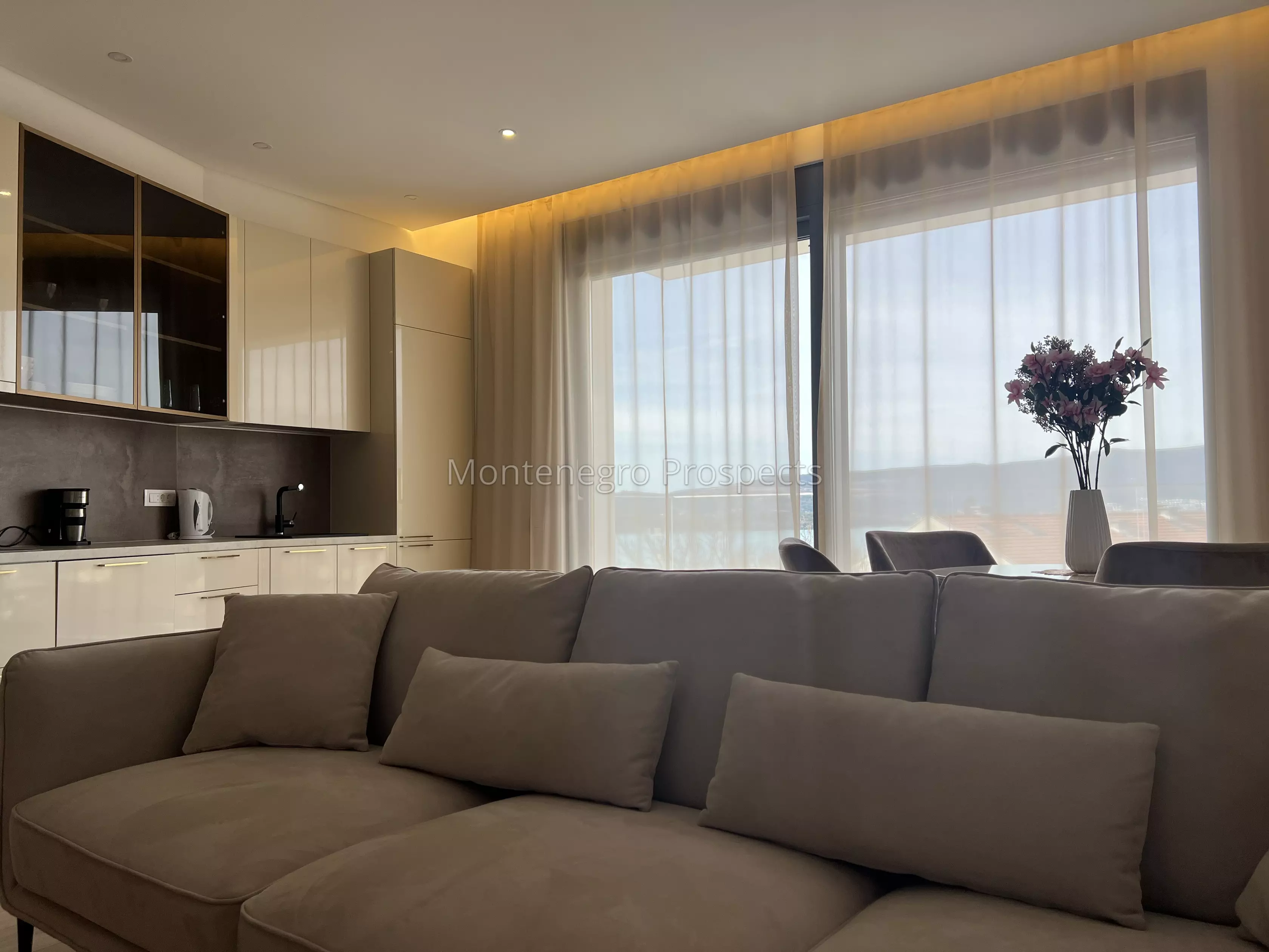 Modern two bedroom apartment with sea views in tivat 13850 1